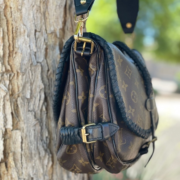 💝 ART handmade 💖 Louis Vuitton Saumur 30 bag - Picture 9 of 16